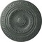 Ekena Millwork Artis Ceiling Medallion (Fits Canopies up to 6 7/8"), 15 3/4"OD x 1 3/8"P, Athenian Green Crackle CM15ARAGC - alternate 1
